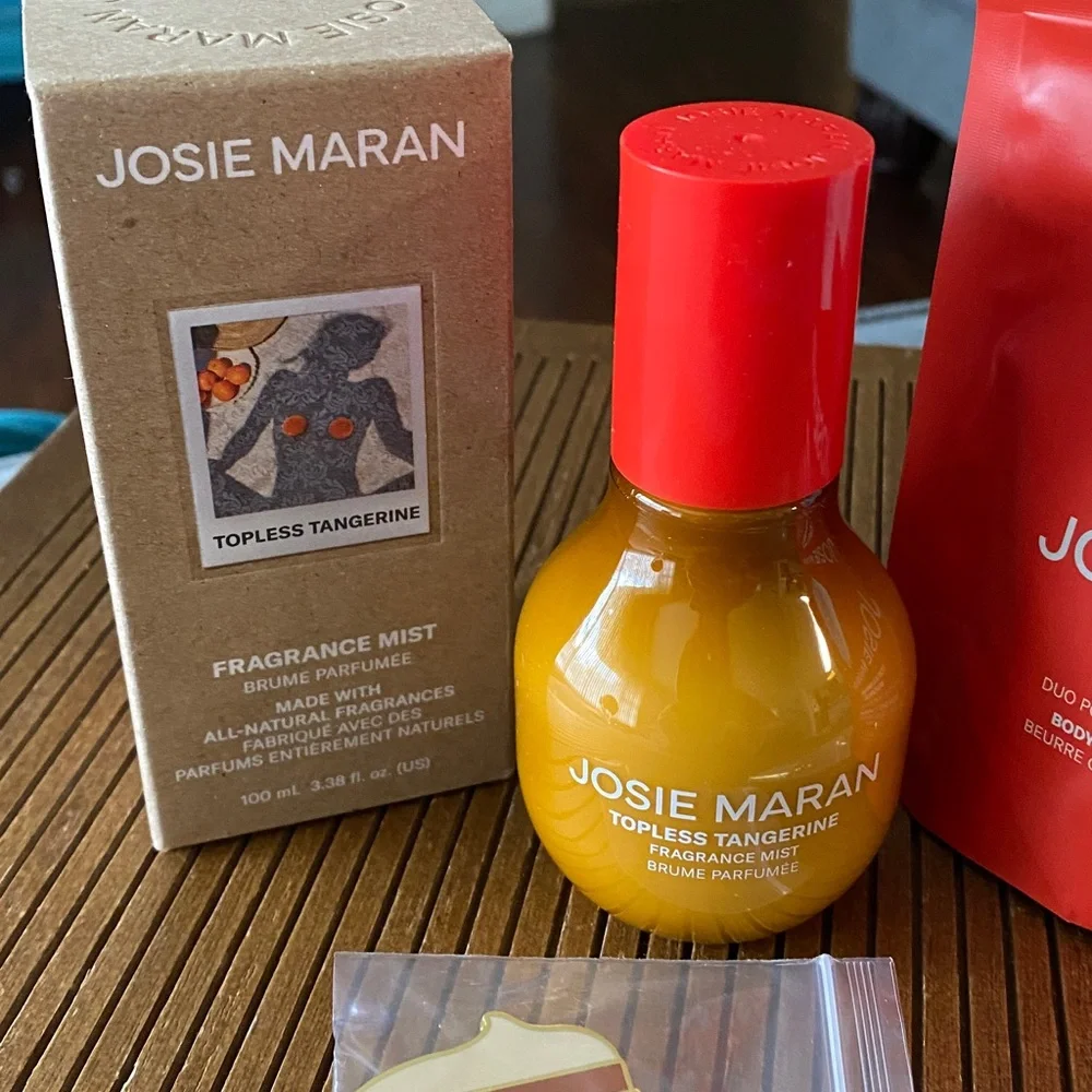 Josie Maran Topless Tangerine 🍊 Set - Picture 1 of 4